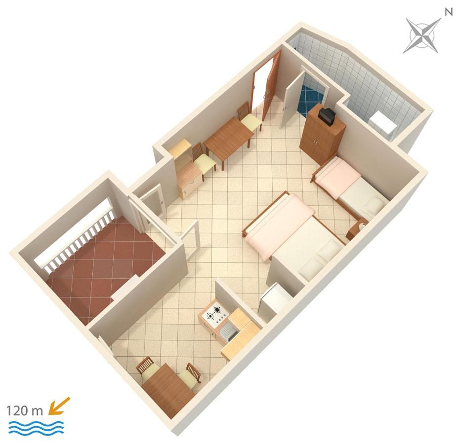 Apartments By The Sea Suha Punta, Rab - 5050 Kampor Exterior photo